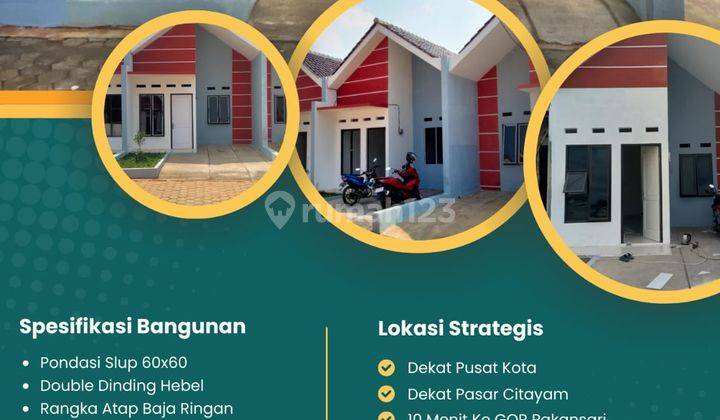 Rumah Kpr Berkualitas Terbaik Cicilan Termurah Dekat Kemana Saja 1