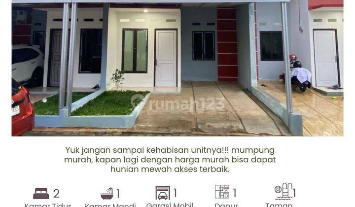 Rumah baru cash dan kpr termurah lokasi ternyaman akses mudah 1