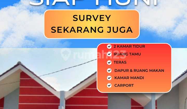 rumah murah siap huni akses mudah dekat stasiun lokasi strategis  1