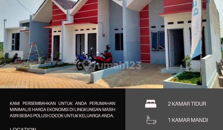 di jual rumah murah cash & kpr berkualitas di citayam akses mudah 1