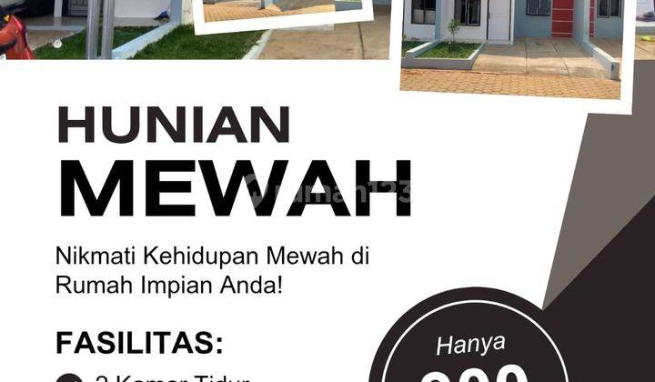 di Jual Rumah Cluster Murah Meriah Lokasi Dekat Stasiun Citayam 1