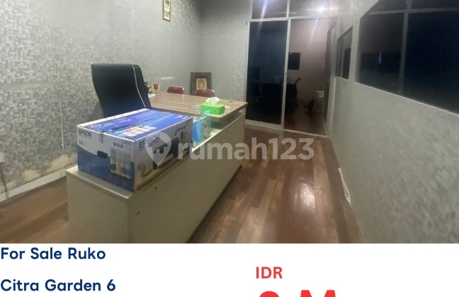 Dijual Termurah Lelang Ruko 2 Lantai di Citra 6 Jakarta Barat