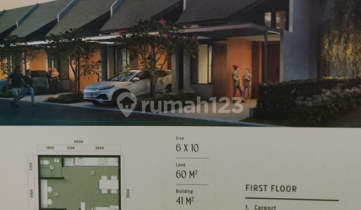 Dijual rumah bagus termurah di Forestine Citra 8 Jakarta Barat 1