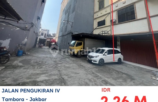 Cheap Sale 4-Story Shop House in Pengukiran, West Jakarta 1