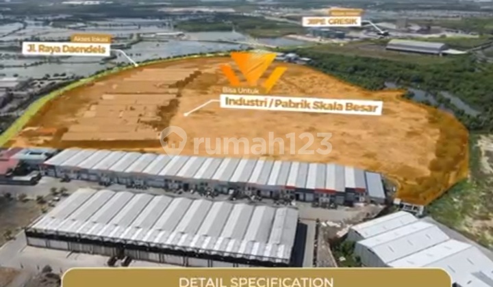 Gresik Dascoland Jippe Raya Daenles Land Ready to Build.