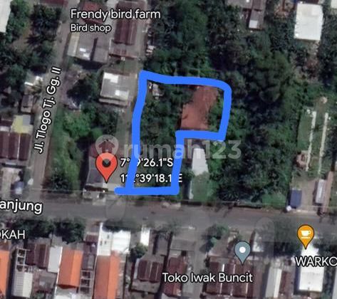 Cheapest Vacant Land in West Surabaya, Bangkingan Street, Below Market Price