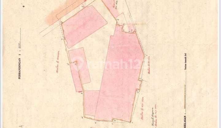 Dijual Tanah Dan Bangunan Jalan Tunjungan Tengah Kota Heritage