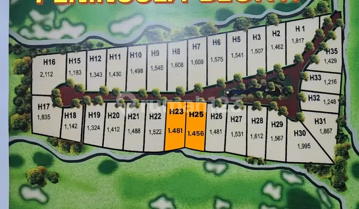 Bukit Darmo Golf Peninsula Blok H Bdg Golf View