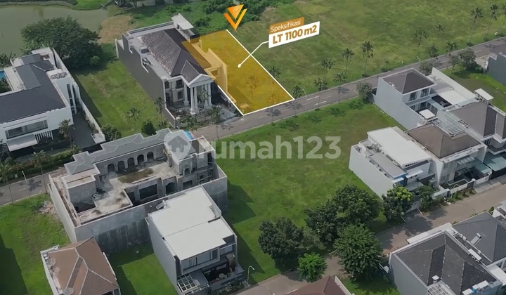 Kavling Pakuwon Indah Golf View Siap Bangun Undermarket Termurah