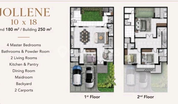 Rumah Pakuwon City Siap Huni Lebar 10 Mewah