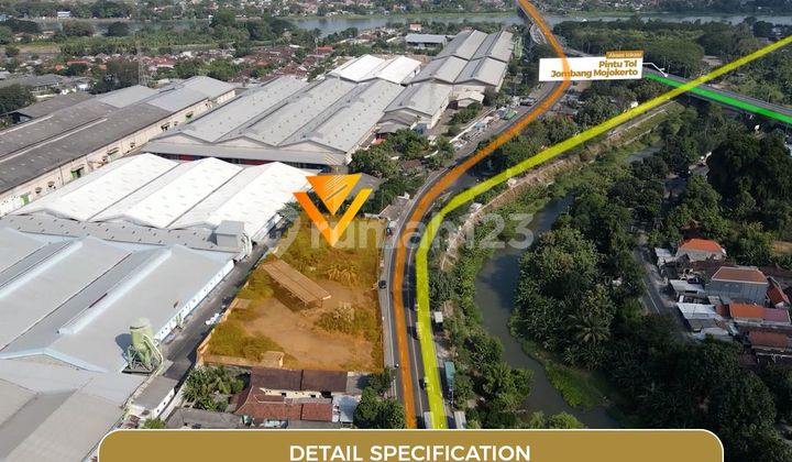 Lahan Tanah Kosong Siap Bangun Mlirip Kawasan Industri Gudang