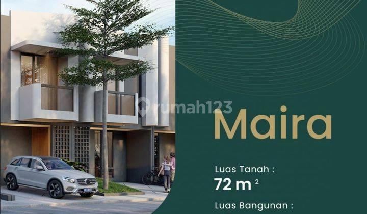 Mz Rumah 2 Lantai Lokasi Strategis Di Serpong 1