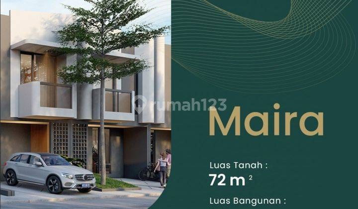 Mz Rumah 2 Lantai Sertifikat Hak Milik Dihapit Pintu Toll 1