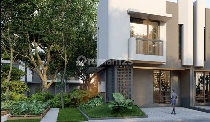 Mz Rumah 2 Lantai Design Industrial Dihapit 2 Pintu Toll 1