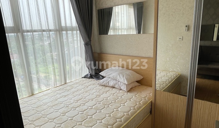 Jual Rugi !!! Apartemen Nyaman Siap Huni Pool View!! Di Amazana Residences Serpong Tangerang Selatan 2