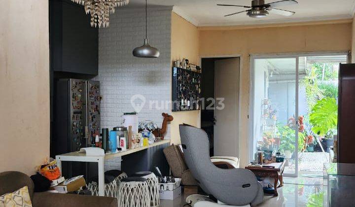 ruang keluarga dijual rumah puri bintaro residence