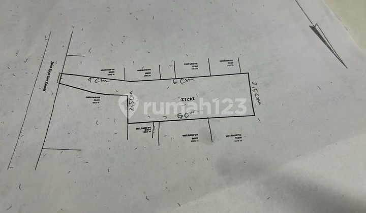 Tanah 1700 Mtr Strategis Pinggir Jalan Duri Kosambi Jakarta Barat