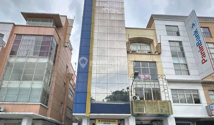 Ruko Hoek 4,5 Lantai Ex Bank Di Taman Palem Hadap Jalan 1