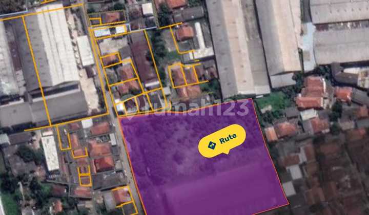 For Sale Industrial Land Plot 10,558 M2 in Cikupa Tangerang
