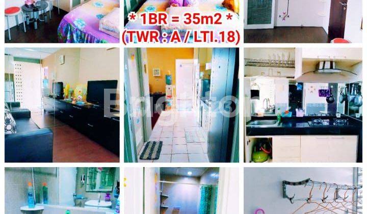 Dijual apartement metropolis 1BR 1