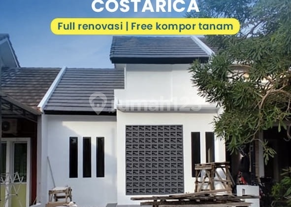 Jual Murah Rumah Costarica Tengah Kota Batam Sudah Renovasi Free Kompor Tanam