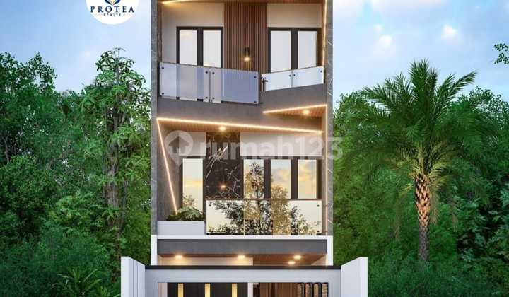 Dijual 3 unit Rumah Mewah model Kontemporer