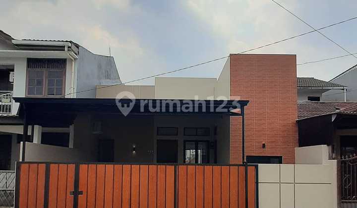 Rumah Baru Modern Minimalis Di Serua Ciputat Dekat Krl Sudimara 2