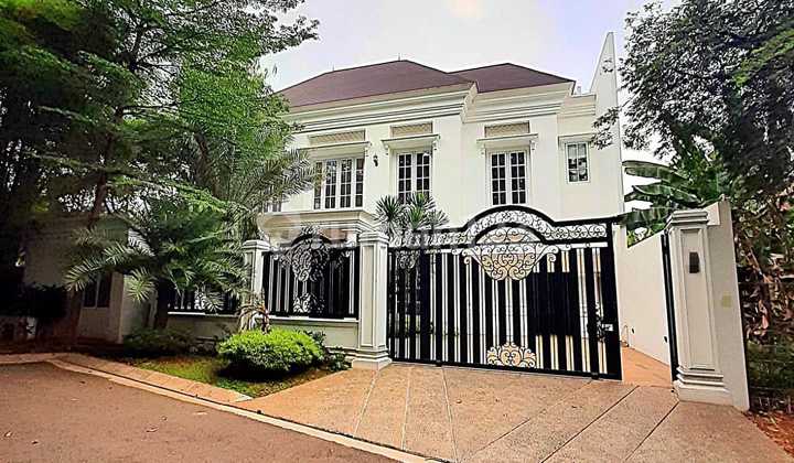 Rumah Baru Mewah Dgn Private Pool & Taman Di Pondok Indah Jaksel 