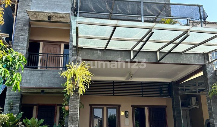 Rumah Siap Huni &bagus 3 Lantai Dlm Cluster Di Graha Raya Bintaro