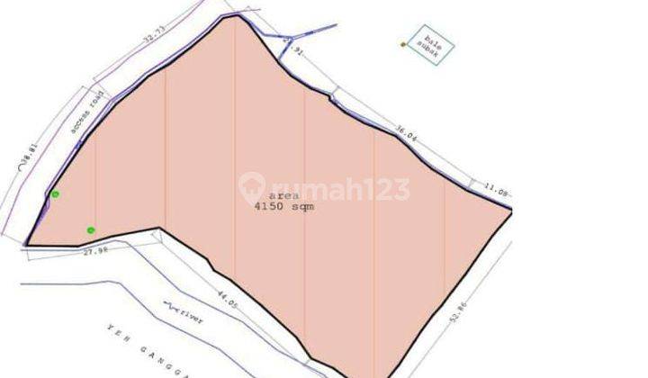 Pasti Closing Di Jual Tanah Loss Pantai View Laut Lokasi Yeh Gangga Gubug Tabanan 1