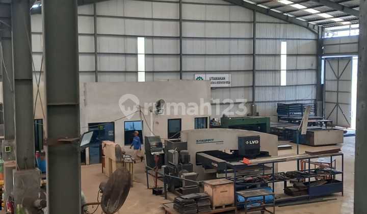 Dijual Pabrik Baru Kawasan Industry Kutruk Tigaraksa - Tangerang