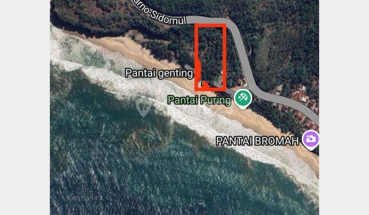 DIJUAL TANAH KAWASAN WISATA PANTAI, POROS JALAN RAYA, NGADIREJO, PACITAN 1