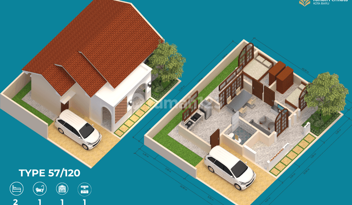 Jual Rumah Baru Dekat Terminal Purwokerto Skema Kpr Tanpa Bunga 2