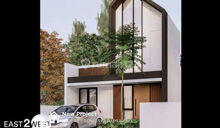 Jual Rumah Baru Indent 3 Bulan Cluster Rani Icon Pamulang Tangerang Selatan 1