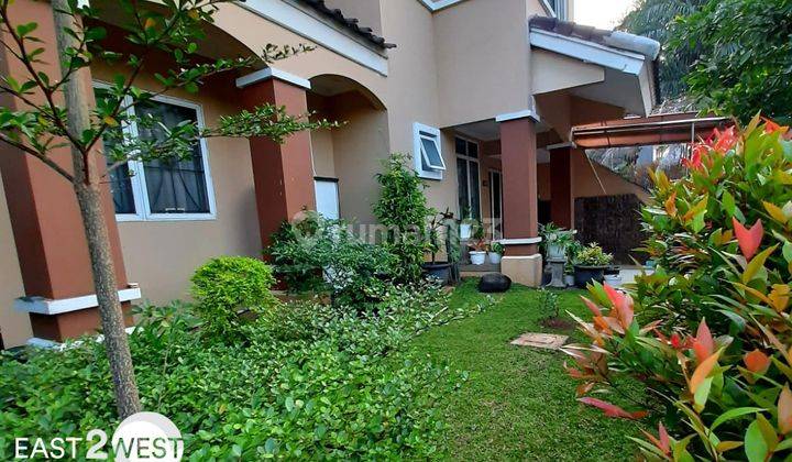 Jual Rumah Cantik Puspita Loka Bsd Tangerang Selatan Bagus Nyaman 1