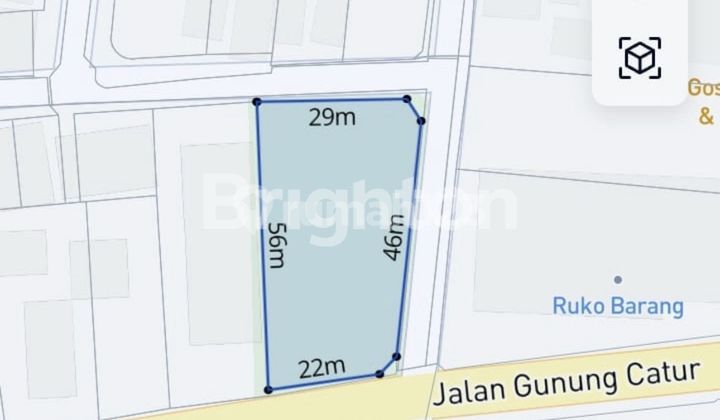 Tanah dijual Murah di Gunung Catur Denpasar Bali 