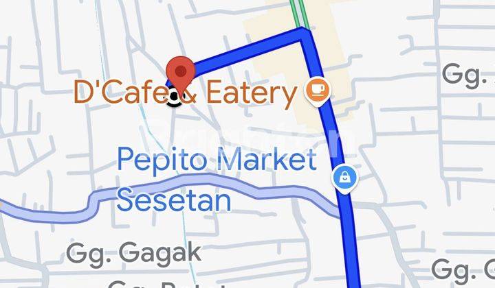 Tanah Luas disewakan di daerah Sesetan Bali 1