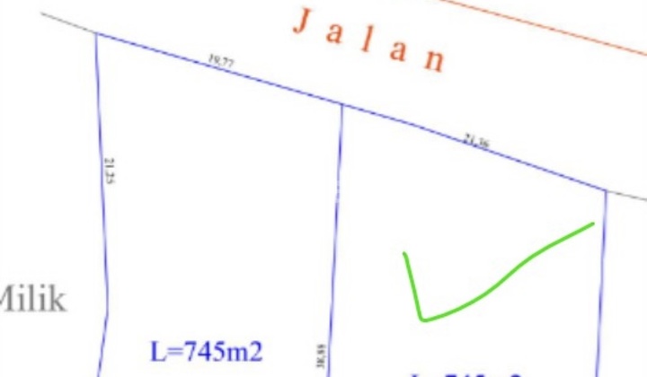 Tanah Disewakan Murah – Nyang Nyang, Uluwatu, Bali 