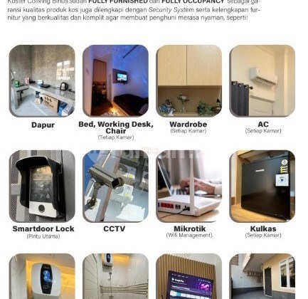 Dijual Rumah Kost - Investasi Menjanjikan , Dijual Rumah Kost Kosterco Living di Kemanggisan Dekat dengan Binus di Lokasi yang Strategis Dijual Rumah Kost - Investasi Menjanjikan , Dijual Rumah Kost Kosterco Living di Kemanggisan Dekat dengan Binus di Lokasi yang Strategis
