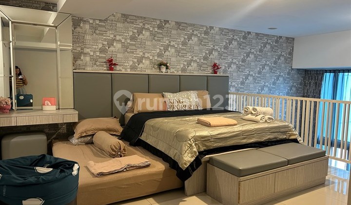 Tinggal Nyaman, Hidup Tenang Disewakan apartemen Neo soho Mezain furnish lengkap tinggal bawa koper lokasi dekat dengan 2 mall central park dan neosoho