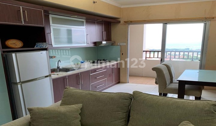 Investasi Cerdas di Kawasan Berkembang , Dijual Apartemen 2Br Furnish di Mediterania Marina Gaden Residence Lokasi Dekat Wisata Ancol . 2