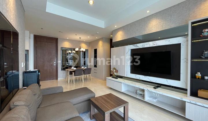 For Rent: The Elements Apartment South Jakarta – 2 Bedrooms, 98sqm, Furnished