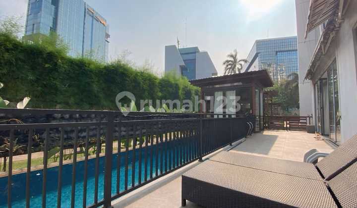 Di Jual Murah Apartemen Verde Residence - Tipe Patio (Private Pool) , 2BR -Setiabudi , Jakarta Selatan