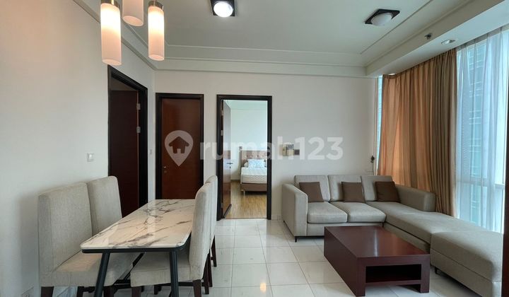 Cheapest !! For Rent Apartment The Peak Sudirman Size 82 m2 Type 2B Fully Furnished - Private Lift 2