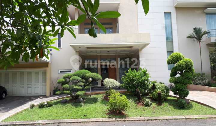 DIJUAL  Rumah Mewah Hook Cluster Sutera Magnolia Alam Sutera