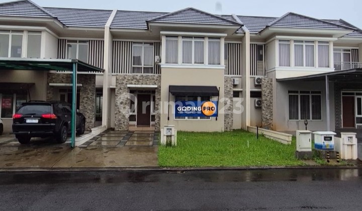 For Rent Semi Furnished 2-Story House In Helios Cluster Suvarna Sutera Tangerang