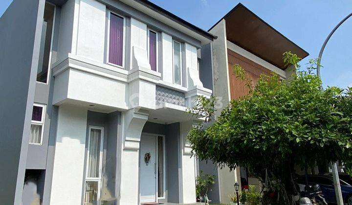 Dijual Rumah 2 Lantai Siap Huni (Renovasi) Posisi Samping Kavling di Cluster Vivacia - The Eminent BSD 1
