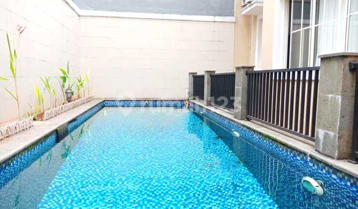 For Sale Beautiful House With Swimming Pool SHM in Onyx Cluster Alam Sutera Tangerang 2