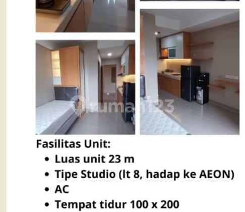 Apartement Full Furnish Siap Huni Di Bsd Area Kuliah Dan Kantor 2