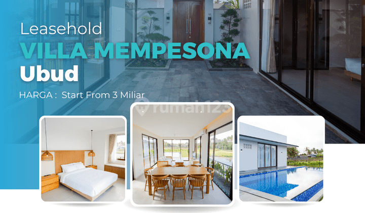 Leasehold Villa Mempesona Di Daerah Ubud 1